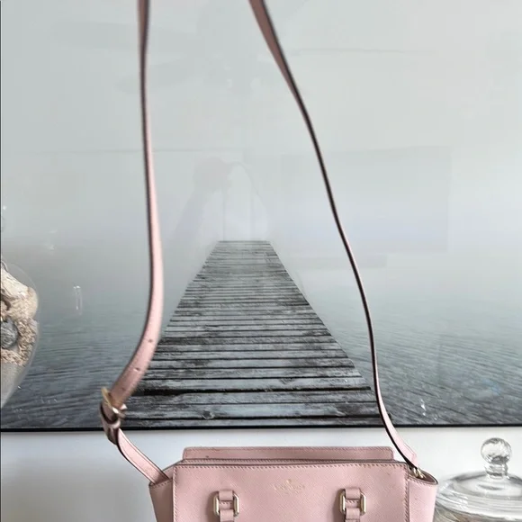 Kate Spade Pink Leather Tote Bag - Picture 6 of 8